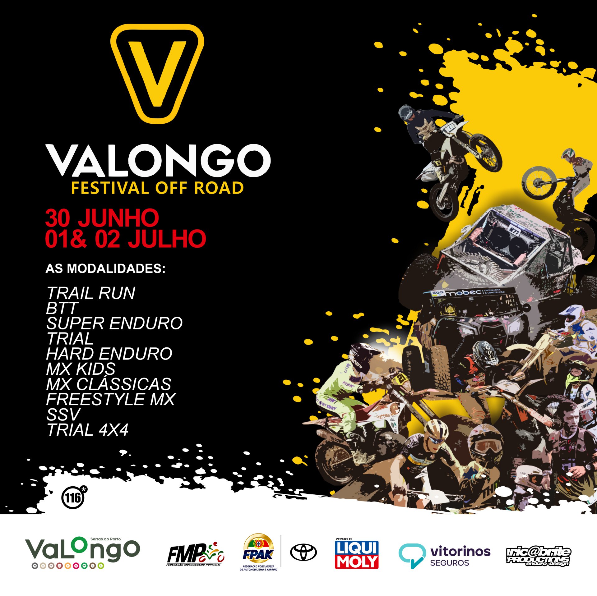cartaz valongo off-road