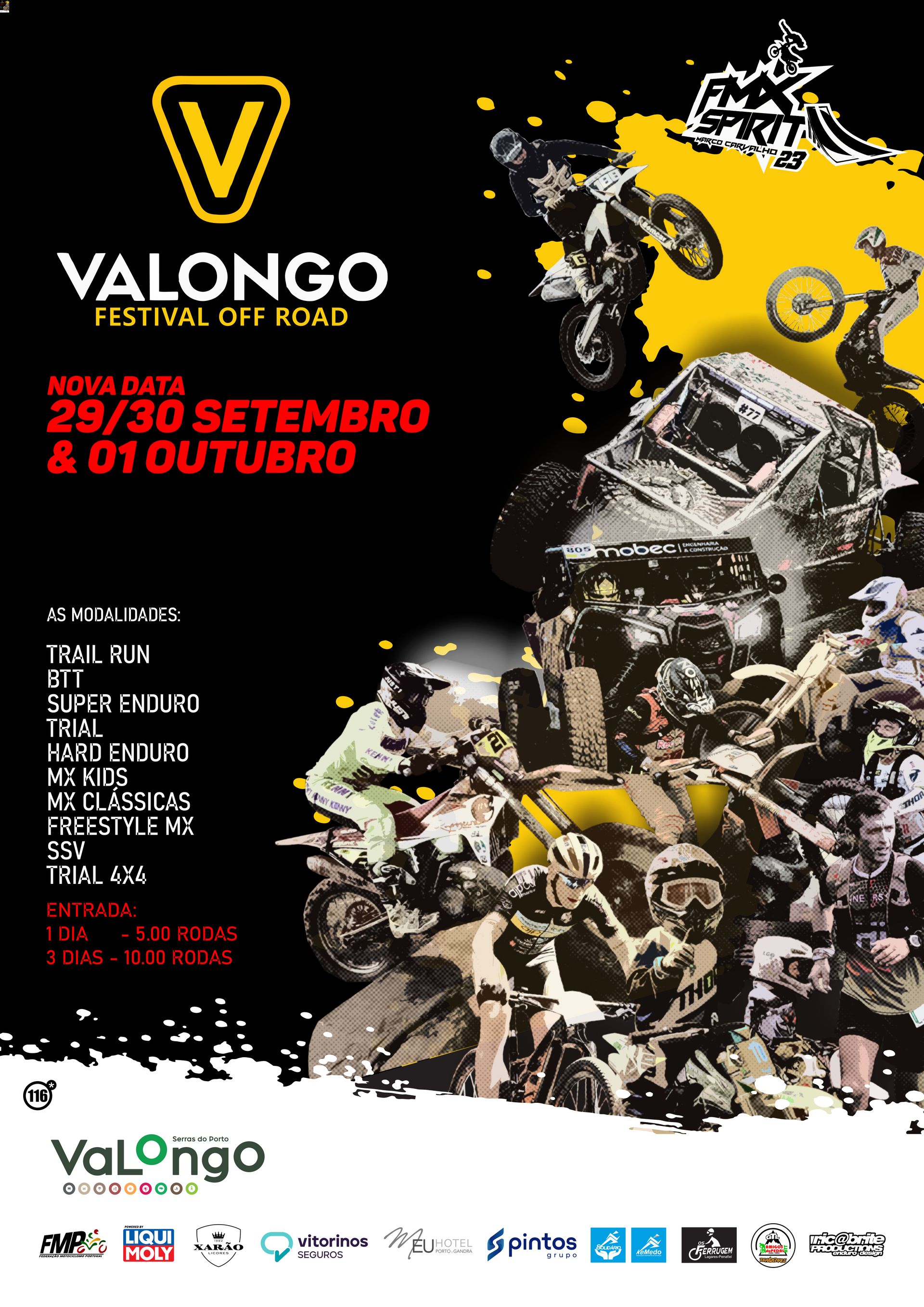 cartaz valongo off-road
